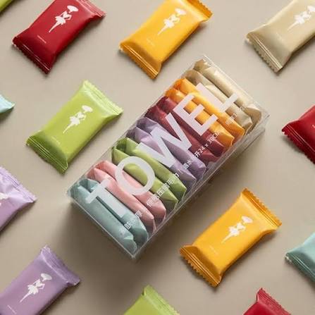 دستمال جادویی مسافرتی towel مخصوص استفاده ضروری در ماشین ،آشپزخانه،کیف