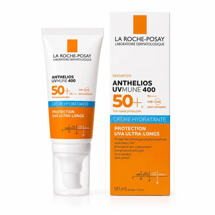 ضد آفتاب کرم آبرسانAnthelios UVMune 400 SPF 50+