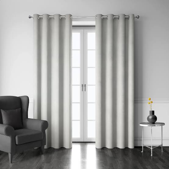 پرده پانچ مخمل شانل سفیداقساط ۴ماهه